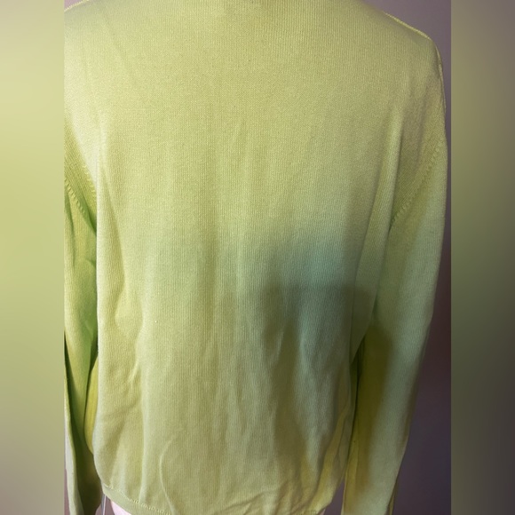 Lily Pulitzer Green Cardigan! - Picture 8 of 11